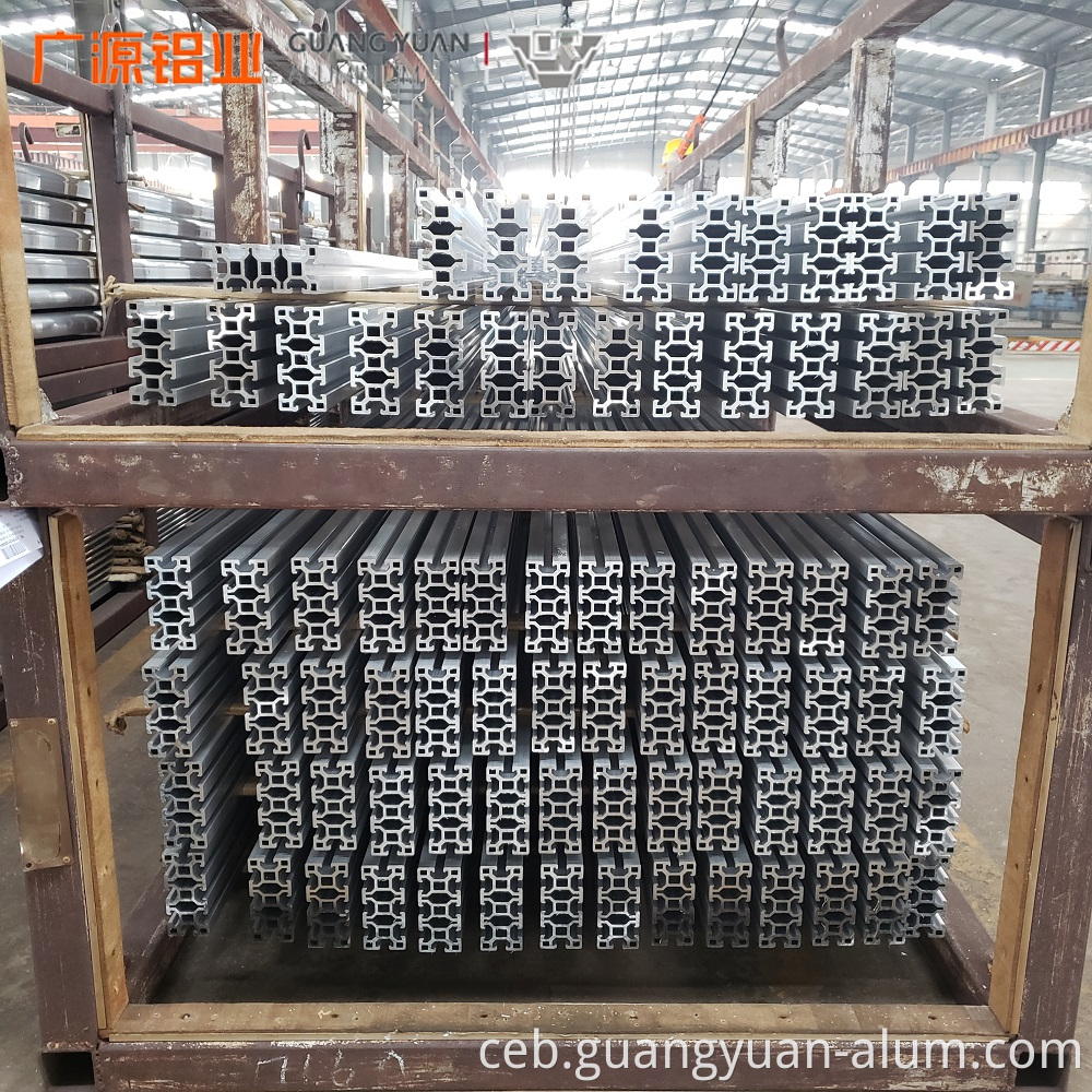 guangyuan aluminum co., ltd Modular Aluminium Extrusion Profile T slot aluminium profiles